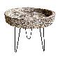 Round table carv. D60 L (80499)