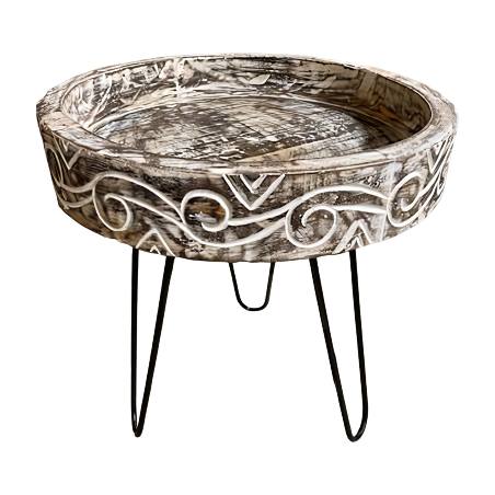 Round table carv. D50 S. (80500)
