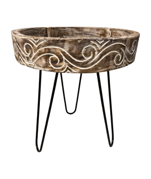 Round table carv. D50 S. (80500)