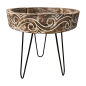 Round table carv. D50 S. (80500)