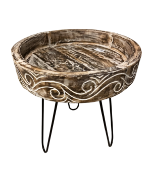 Round table carv. D50 S. (80500)