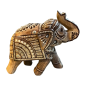 Wooden elephant India S (80956)