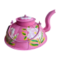 Kettle pink flowers (80505)