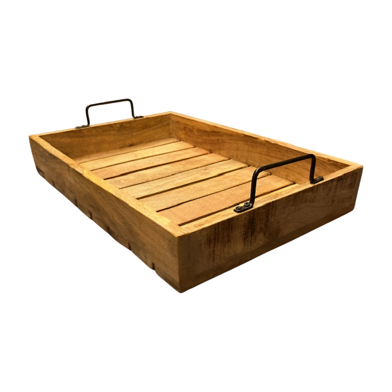 Tray mangohout 45x30cm(5796)
