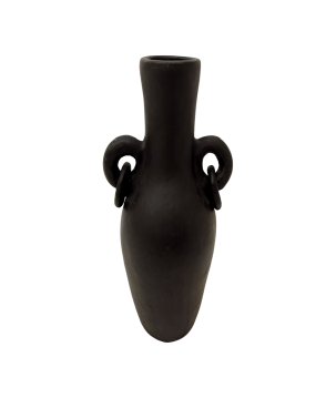 Vaas ceramic black H32cm (80117)
