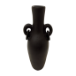 Vaas ceramic black H32cm (80117)