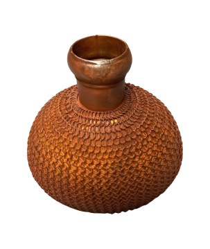 Vase mesh rusty XL (80511)