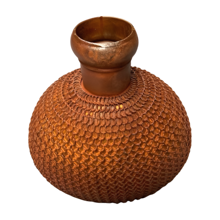 Vase mesh rusty XL (80511)