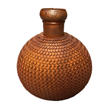 Vase mesh rusty XL (80511)