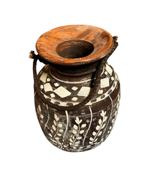 Himachal pot decor L (80382)