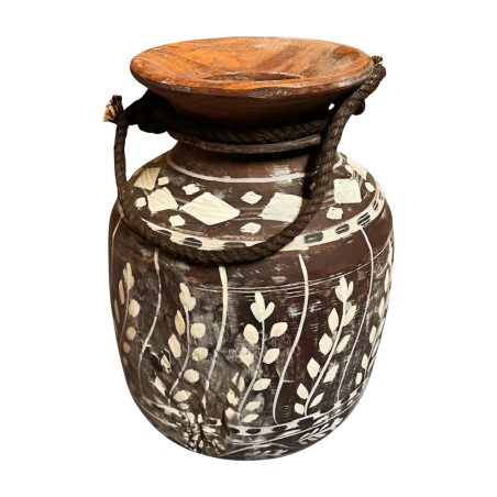 Himachal pot decor L (80382)