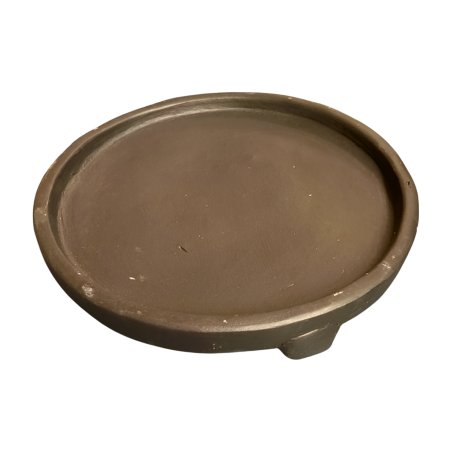 Tray ceramic black (80109)