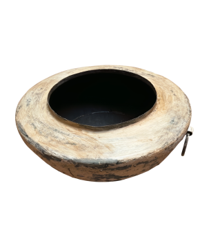Pot low Atlantis white  (3731)