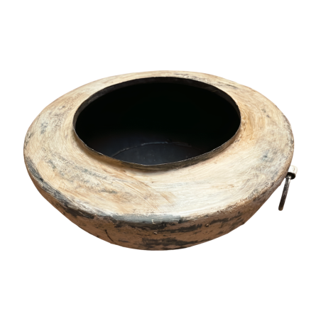Pot low Atlantis white  (3731)