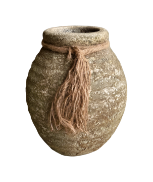 Vase mediteran rope D20H24cm(80454)