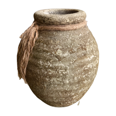 Vase mediteran rope D20H24cm(80454)