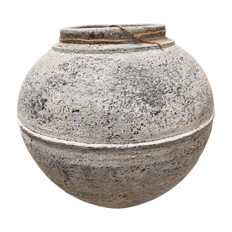 Big pot antique H35cm(80467)