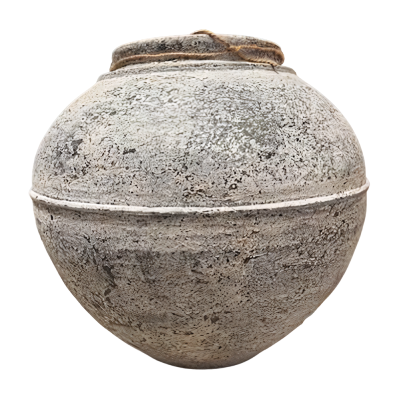 Big pot antique H35cm(80467)