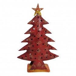 Christmastree red H40