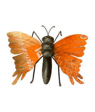 Butterfly walldeco 28xH30cm(7089)