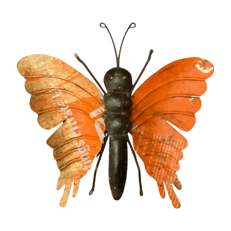 Butterfly walldeco 28xH30cm
