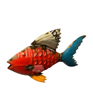 Fish old iron 29x6H17cm(3633)