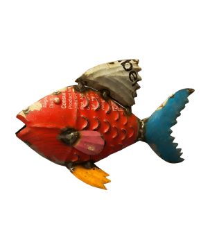 Fish old iron 29x6H17cm(3633)