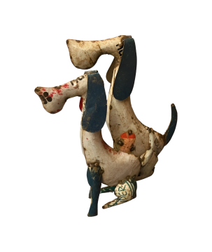Iron Dog L 27x12H40cm (5349)