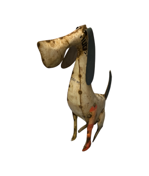 Iron Dog L 27x12H40cm (5349)