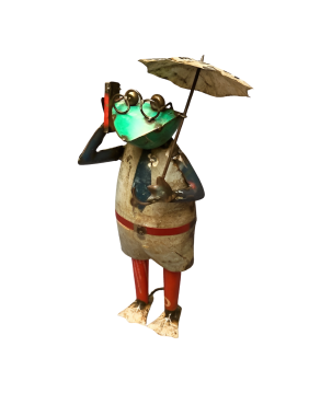 Frog w. mobile 19x12H50cm(3419)