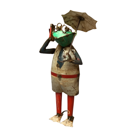 Frog w. mobile 19x12H50cm(3419)