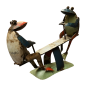 Two frogs on rocker (80145)