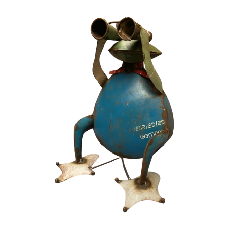 Frog sitting telescoop H28(3051)