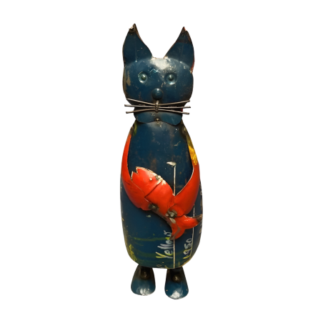 Cat old iron H40cm (7975)