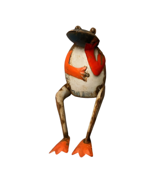 Frog thinking 11x10H25cm (80133)