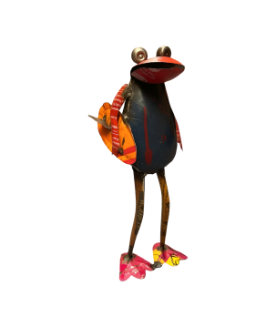 Frog go surfing 14x16H40cm(3631)