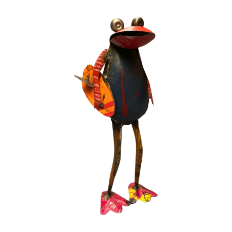 Frog go surfing 14x16H40cm(3631)