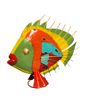 Fish Gurami mix colours  43x38cm (7257)