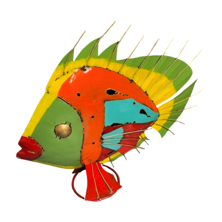Fish Gurami mix colours  43x38cm (7257)