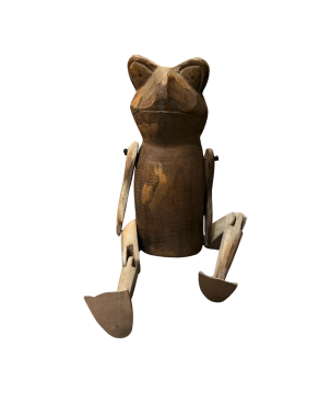 Frog golek S zith. 20cm grey (7281)