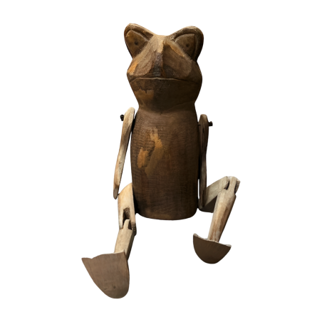 Frog golek S zith. 20cm grey (7281)