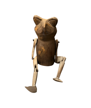 Frog golek S zith. 20cm grey (7281)