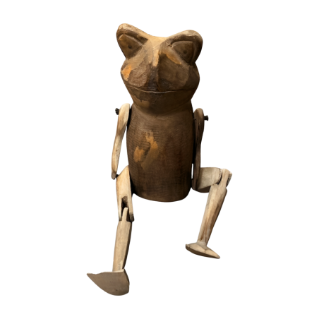 Frog golek S zith. 20cm grey (7281)