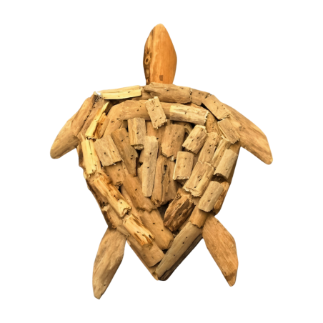Turtle walldeco driftwood (3299)