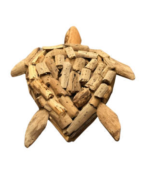 Turtle walldeco driftwood (3299)
