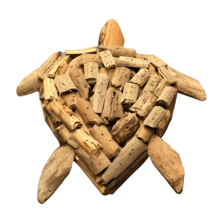 Turtle walldeco driftwood (3299)