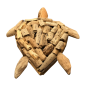 Turtle walldeco driftwood (3299)