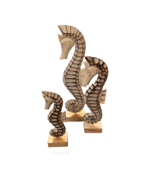 Seahorse br. wh. 45cm(7260)