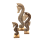 Seahorse br. wh. 45cm(7260)
