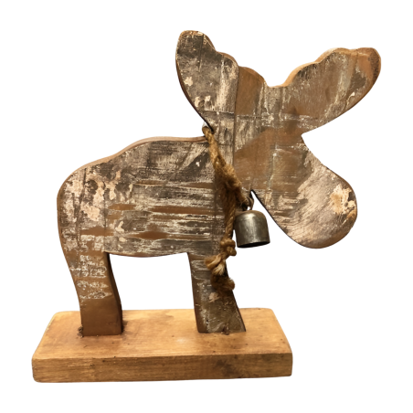 Moose old wood H30cm (5818)